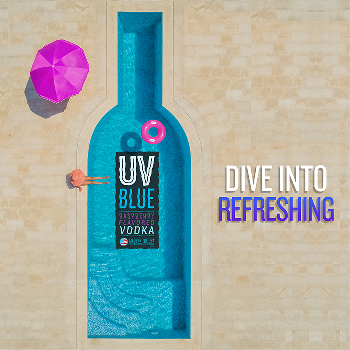 UV Blue Raspberry Vodka